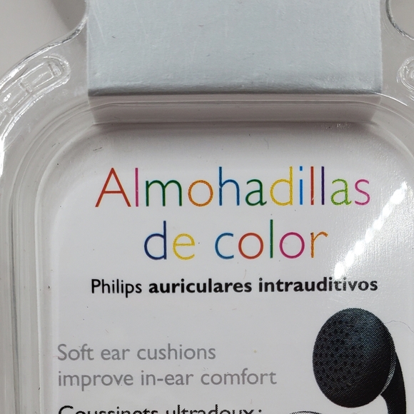 NEW Philips In Ear Headphones Color Tunes-- Model SHE2640/27 - Picture 6 of 8